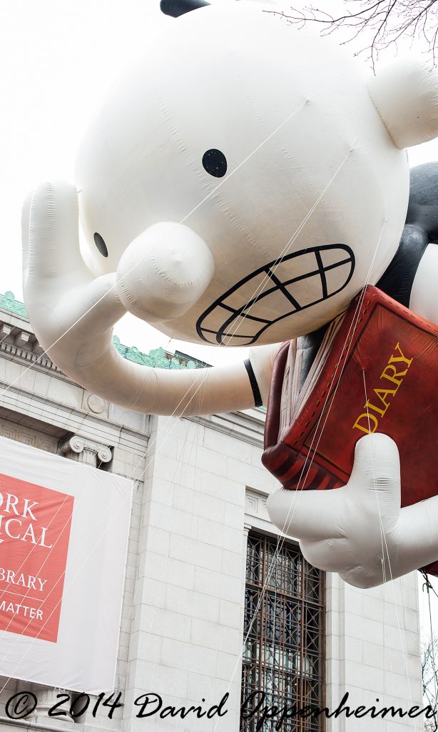 Diary of a Wimpy Kid Balloon by Amulet Books by Abrams Books at Macy’s Thanksgiving Day Parade