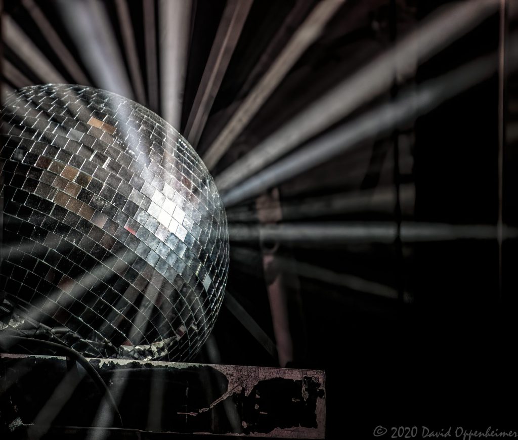 Disco Ball Light Beams