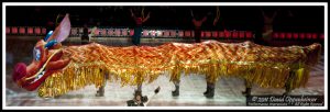 Mushu Chinese Dragon with Disney on Ice 100 Years of Magic