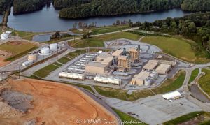 Duke Energy Asheville Combined Cycle Plant Aerial View