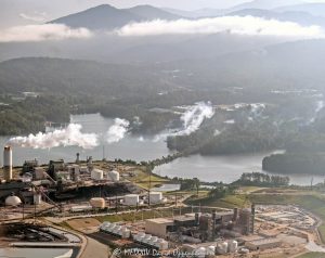 Duke Energy Asheville Combined Cycle Plant Aerial View