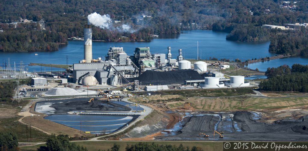 Duke Energy Coal Burning Asheville Plant