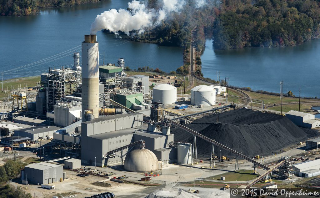 Duke Energy Coal Burning Asheville Plant