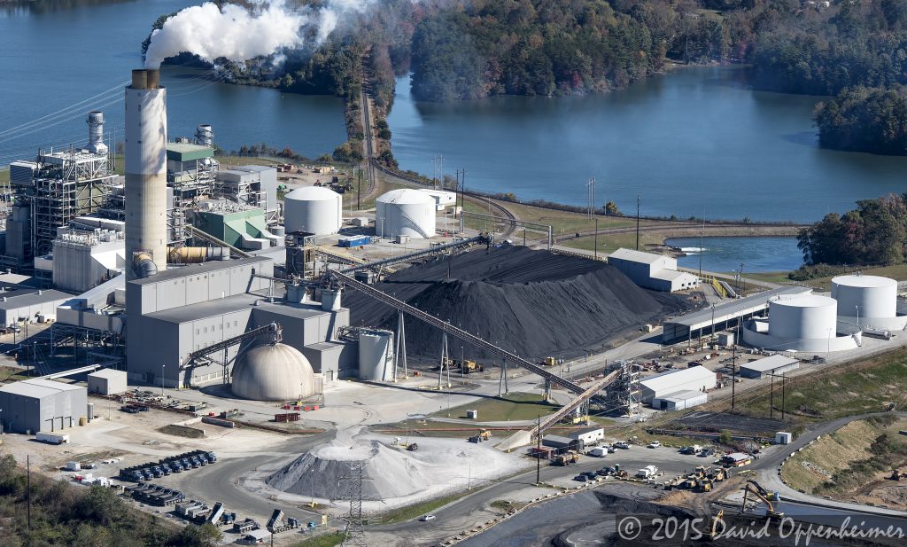 Duke Energy Coal Burning Asheville Plant