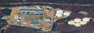 F. Wayne Hill Water Resources Center Wastewater Treatment Plant Aerial View