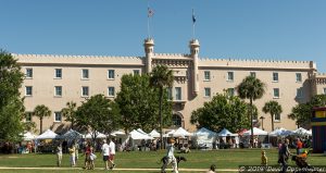 Charleston Farmers Market at Marion Square in Charletson, South Carolina