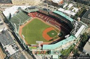 Fenway Park Stadium Aerial