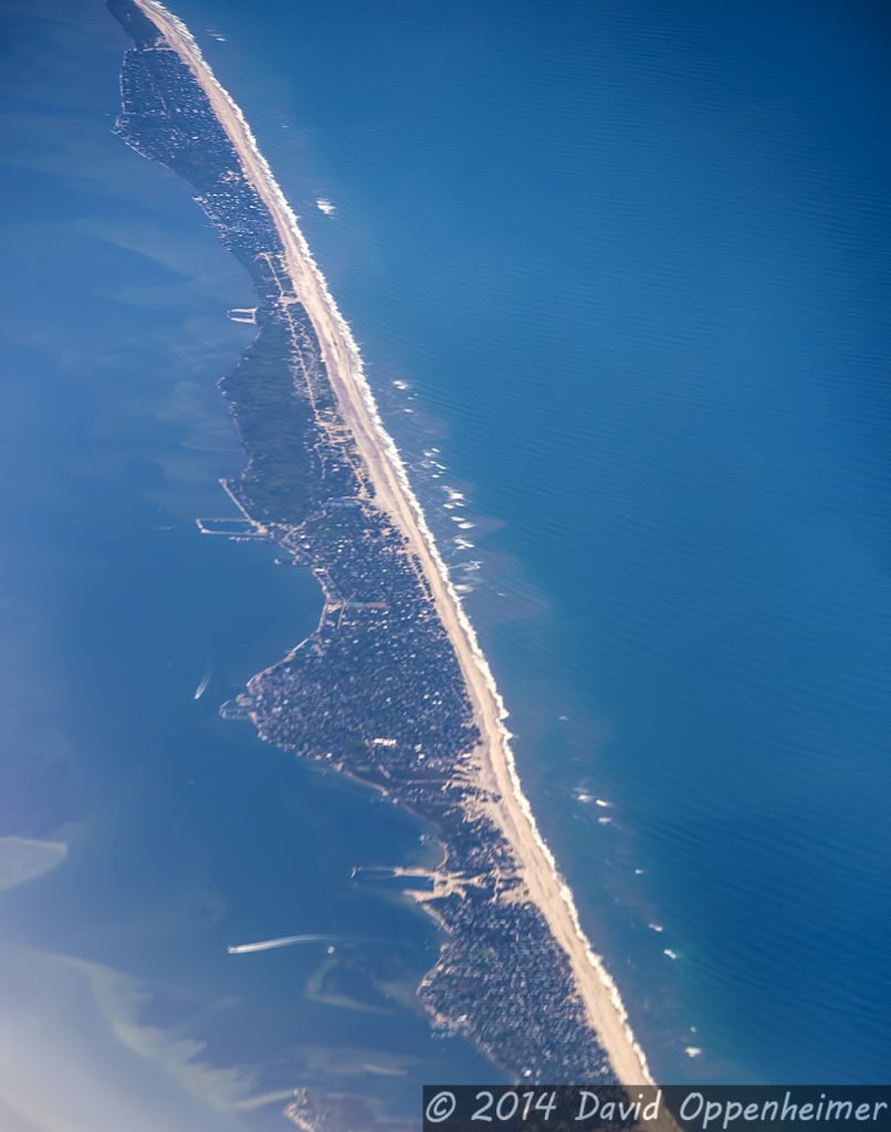 Ocean Beach on Town of Islip on Fire Island on Long Island, New York