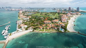 Fisher Island Aerial View