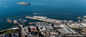 Fisherman's Wharf Aerial Photo