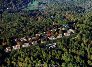 Fleetwood Plaza Laurel Park Hendersonville NC aerial view 6725