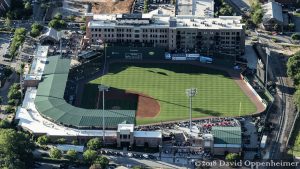 Fluor Field at the West End Stadium Aerial