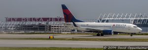 Delta Air Lines Jet Takeoff at Hartsfield–Jackson Atlanta International Airport