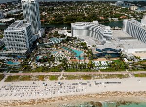 Fontainebleau Miami Beach Aerial View