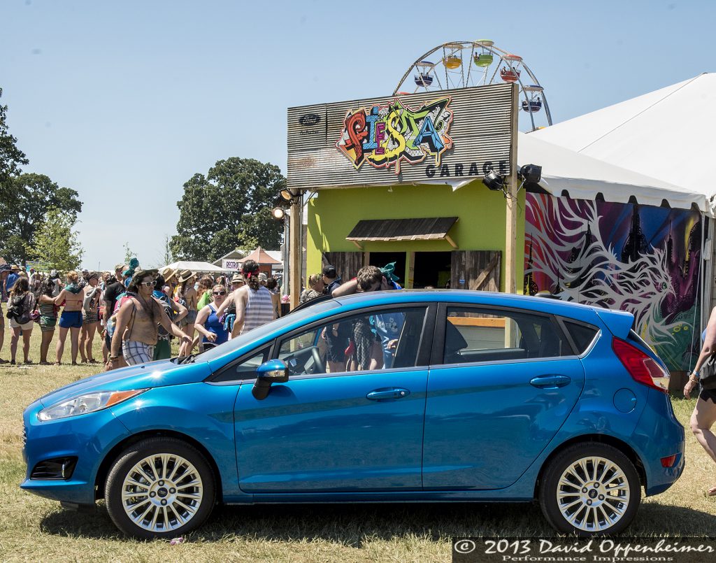 Fiesta Garage Driven by Ford at Bonnaroo