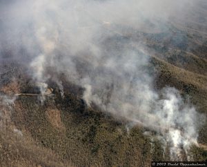 Forest Fire Blue Ridge Parkway