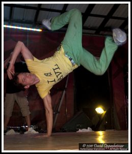 Fresh Trix Breakdancing at Bonnaroo Music Festival