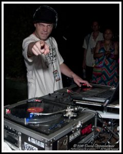 DJ Brett Rock with Fresh Trix Breakdancing at Bonnaroo Music Festival