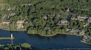 Furman University Campus Aerial