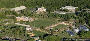 Furman University Campus Sports Complex Aerial