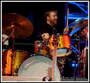 Joe Russo on Drums with Furthur at the Best Buy Theater - Times Square - New York City - March 10, 2011