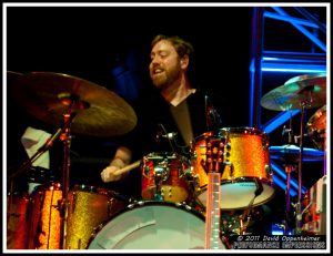 Joe Russo on Drums with Furthur at the Best Buy Theater - Times Square - New York City - March 10, 2011