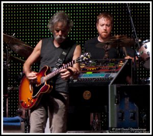 Bob Weir and Joe Russo with Furthur at Verizon Wireless Amphitheatre at Encore Park in Alpharetta, GA