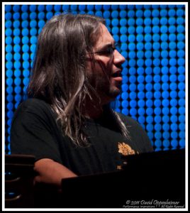 Jeff Chimenti with Furthur at Verizon Wireless Amphitheatre at Encore Park in Alpharetta, GA