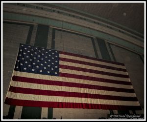 American Flag in Boardwalk Hall in Atlantic City