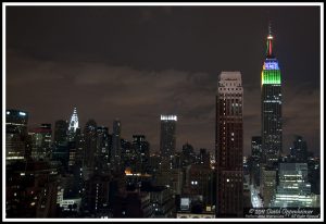 Tie Dye Empire State Building