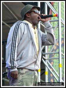 Corey Glover with Galactic at All Good Festival
