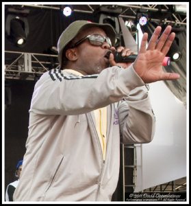 Corey Glover with Galactic at All Good Festival