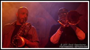 Ben Ellman and Corey Henry with Galactic