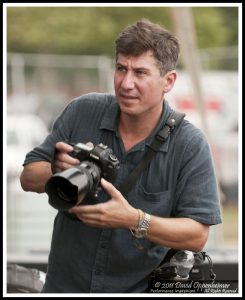 Photographer Rich Gastwirt at Gathering of the Vibes Festival