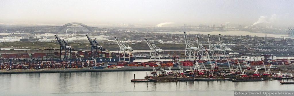 Global Terminal Port in Jersey City Aerial Photo
