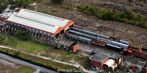 Gold Coast Railroad Museum in Miami Aerial View