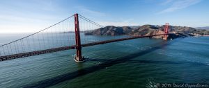 Golden Gate Bridge Aerial Photo