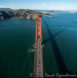 Golden Gate Bridge Aerial Photo