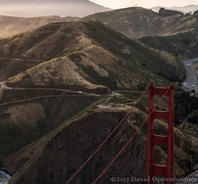 Golden Gate Bridge Vista Point and Battery Spencer