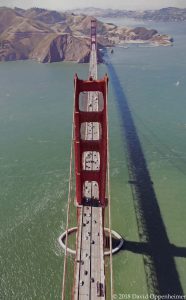 Golden Gate Bridge Aerial View