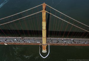 Golden Gate Bridge Aerial View