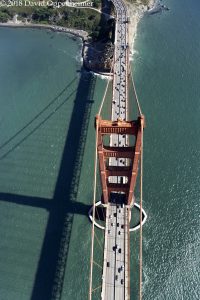 Golden Gate Bridge Aerial View
