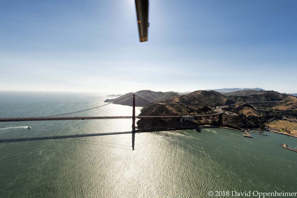 Golden Gate Bridge Aerial View