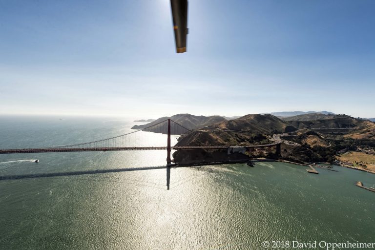 Golden Gate Bridge Aerial View
