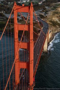 Golden Gate Bridge Aerial View