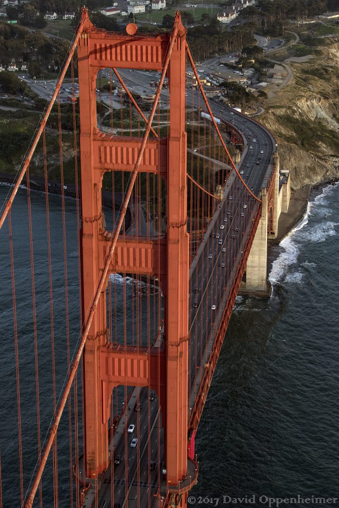 Golden Gate Bridge Aerial View