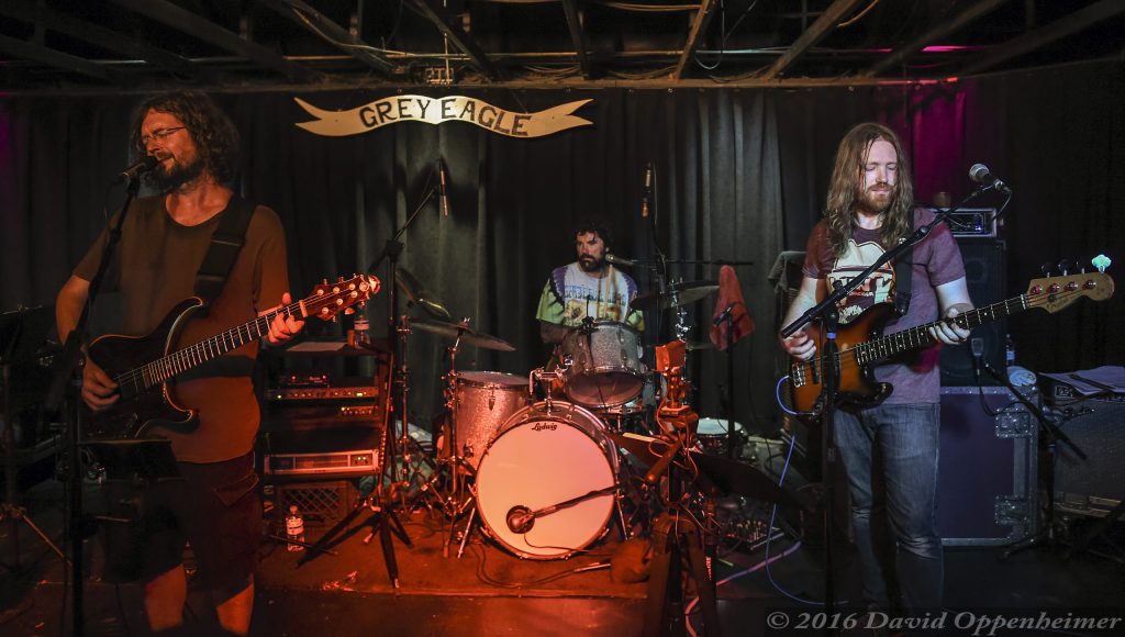 John Kadlecik, Jay Lane, and Reed Mathis with Golden Gate Wingmen