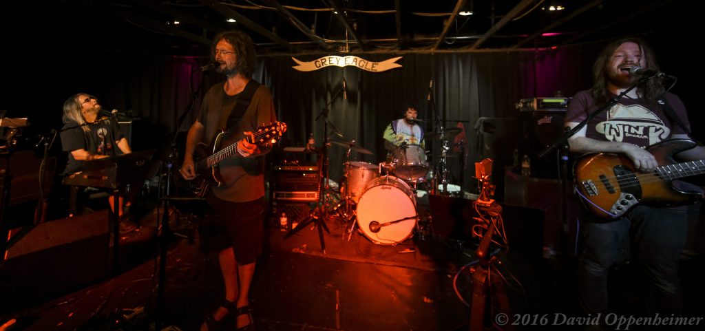 Jeff Chimenti, John Kadlecik, Jay Lane, and Reed Mathis with Golden Gate Wingmen