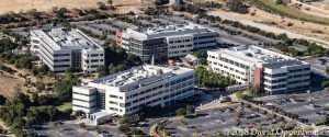 Googleplex Google Headquarters Aerial