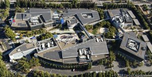 Googleplex Google Headquarters Aerial